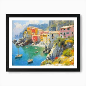 Village Of Cinque Terre Art Print