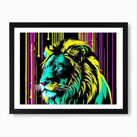 Lion Poster Art Print