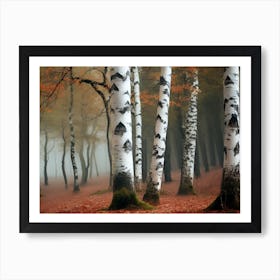 Birch Forest 88 Poster