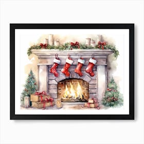 Christmas Wall Art Art Print