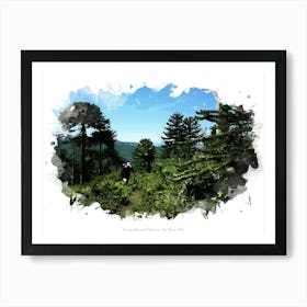 Parque Nacional Villarrica, Sur Chico, Chile Art Print