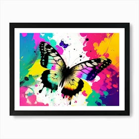 Colorful Butterfly 102 Art Print