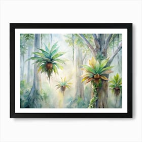 Tropical Rainforest 2 Art Print