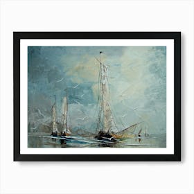 Boats 5 Art Print