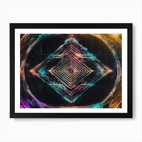 Psychedelic Abstract Art Print