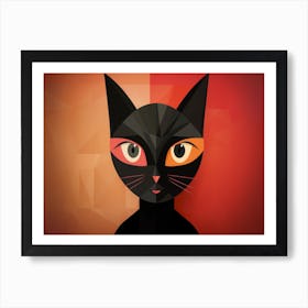 Black Cat 10 Art Print