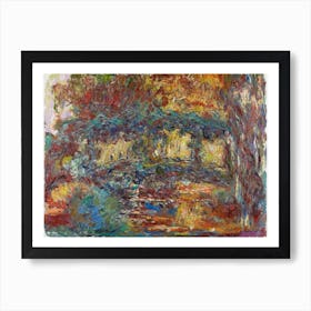 The Japanese Footbridge (1920–1922), Claude Monet Art Print