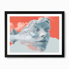 Woman'S Face 38 Art Print