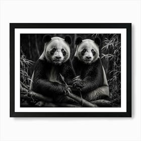 Panda Art Print