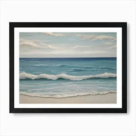 Ocean Waves Art Print