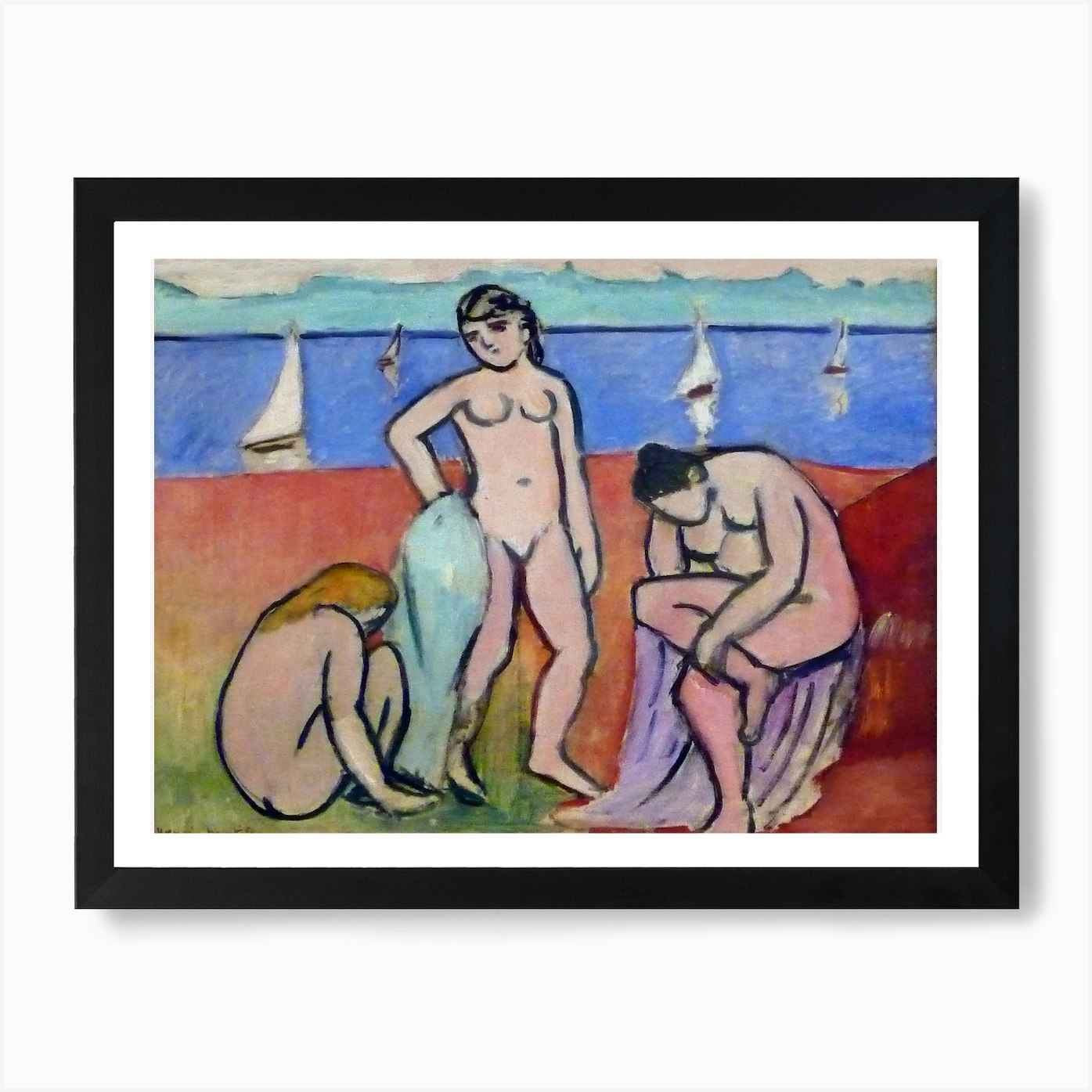 matisse bathers with a turtle