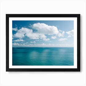 Amalfi Coast Ocean View VII Art Print