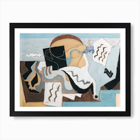 La Colombe Poignardée, Louis Marcoussis Art Print