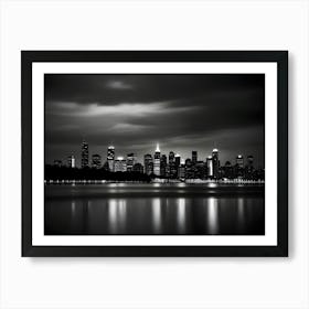 City Skyline Art Print