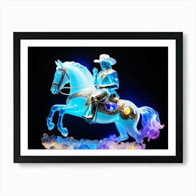 Creative Horse Beauty Illustration Nr 19 Art Print