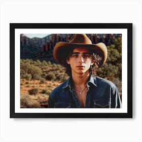 Rancher Timothée  Art Print