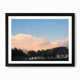 April Clouds 2021 Art Print