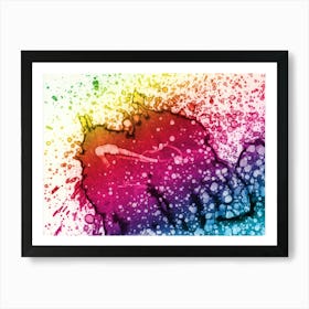 Watercolor Abstraction 5 Art Print