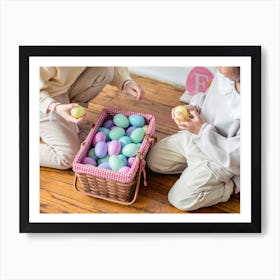 Easter Eggs 137 Art Print