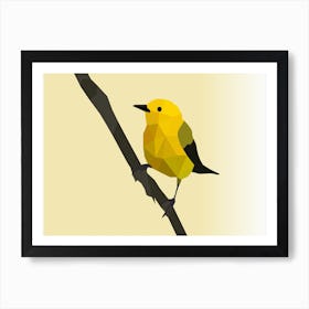 Prothonotary Warbler Art Art Print