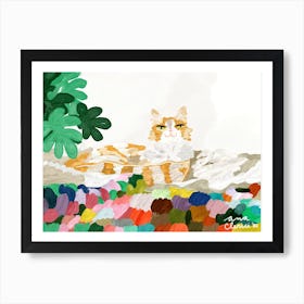 My Cat Art Print