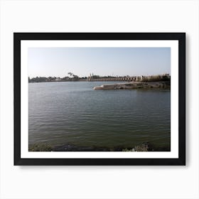 Hyderabad Lake القناطر الخيرية  Art Print