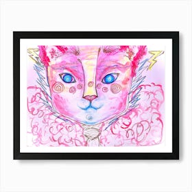 A lttle celestial creature 1 Art Print