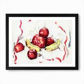 Still Life With Apples And Bananas (1925), Charles Demuth Art Print