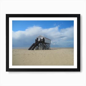 Lifeguard Tower Art Print