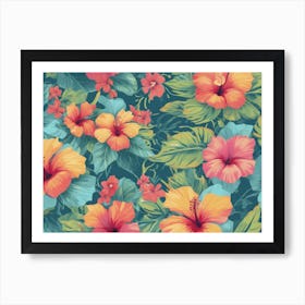 Hibiscus 5 Art Print