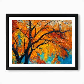 Autumn Tree Art Print