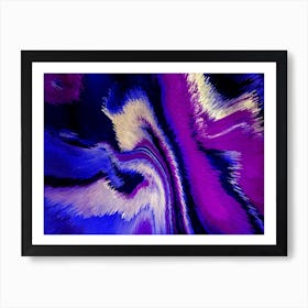 Acrylic Extruded Painting 316 Art Print