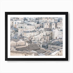 Ancient Matera, Italy Art Print