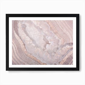 Blush Pink Abstract Art Print