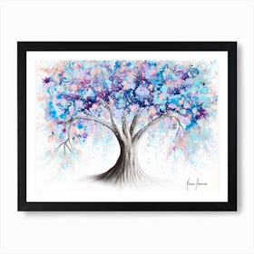 Motivational Soul Tree Art Print