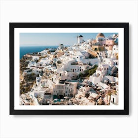 Oia Village 1 Art Print