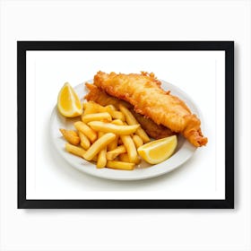 Fish And Chips 12 Art Print