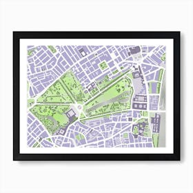 Green park - St. James park - London Art Print