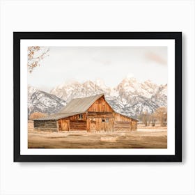 Abandoned Cabin Art Print