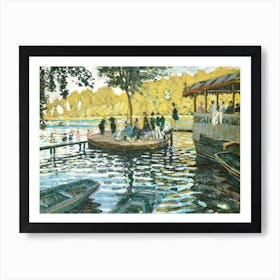La Grenouillère, Claude Monet Art Print