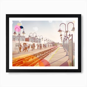 Seven To Main Art Print