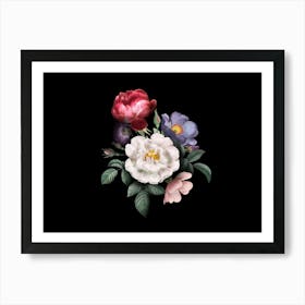 Flowers In A Vase 55 Art Print