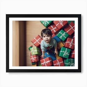 Christmas Presents Art Print