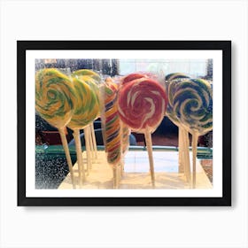 Lollipops Art Print