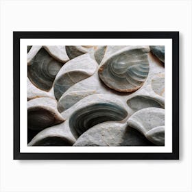 Sea Shell Detail No 5 Art Print