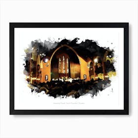 Community Church, French Concession, Shanghai Art Print