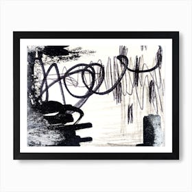 Abstract Painting Graffiti Art Print