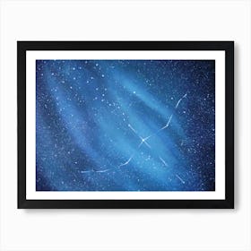 Swan Constellation Art Print