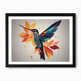 Humming bird Art Print