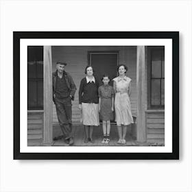 Untitled Photo, Possibly Related To Mike Maloney, Farmer Near Denison, Iowa By Russell Lee Art Print